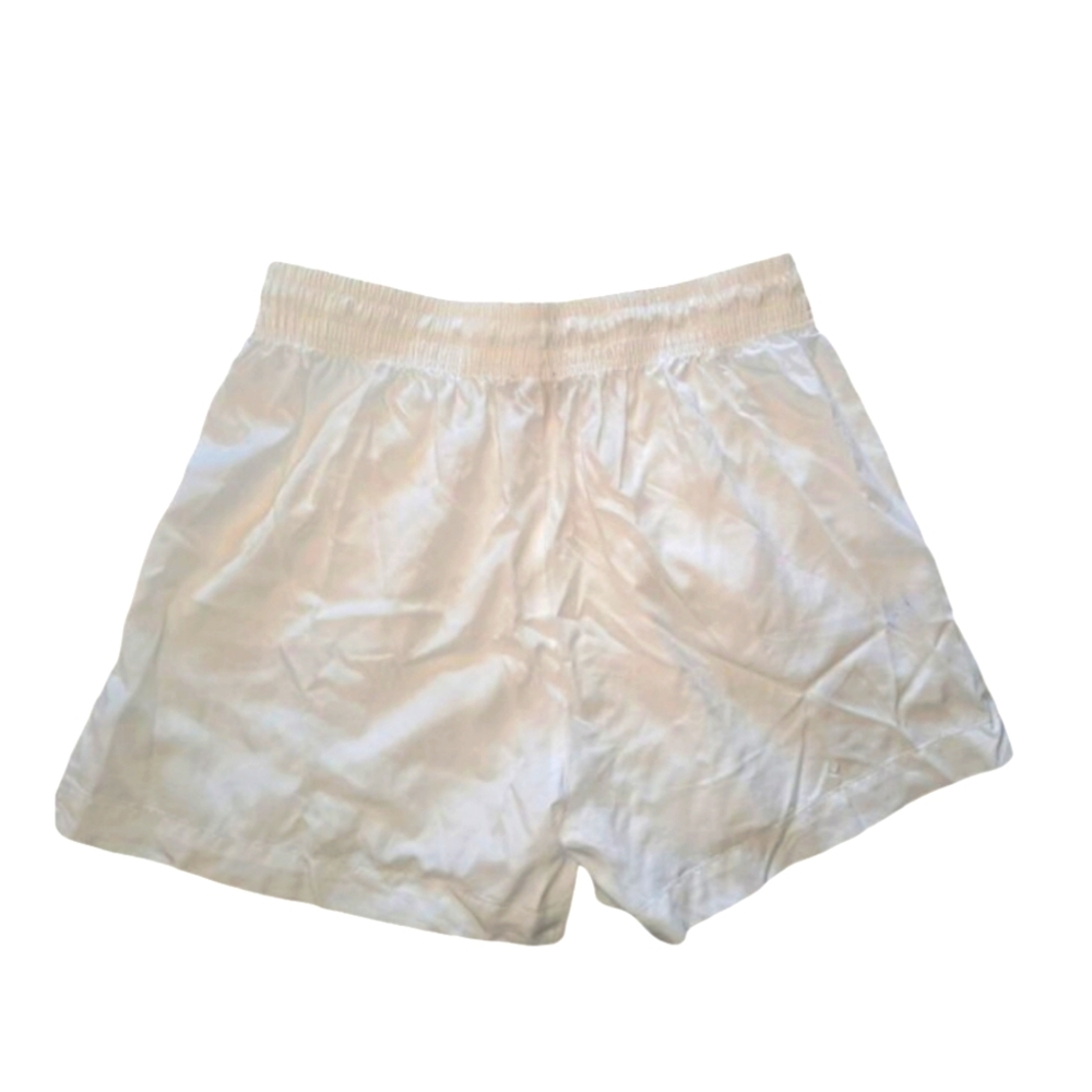 NEW Vince Camuto White Lyocell Lightweight Shorts With Pockets Size Medium - Picture 2 of 7